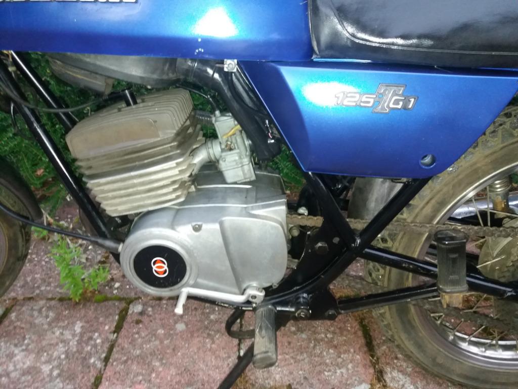 GILERA TG1 125 de 1980 en très bon état et toute d'origine !, Tourisme, 125 cm³, 1 cylindre