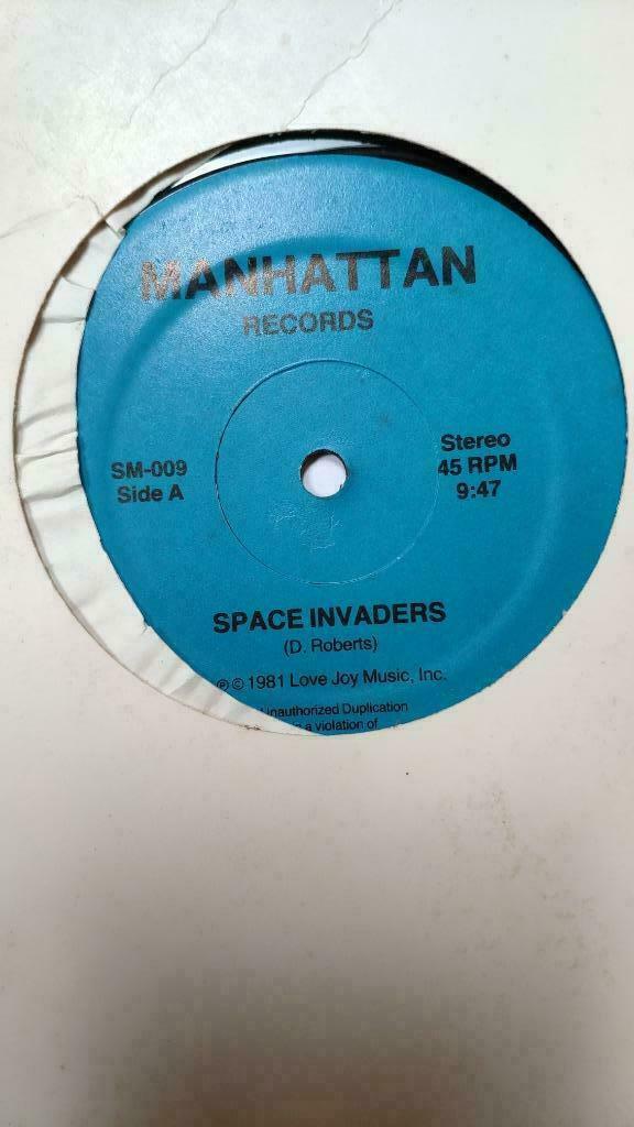 Manhattan records - Space invaders remix - LP elpee bootleg, Cd's en Dvd's, Ophalen of Verzenden, 12 inch