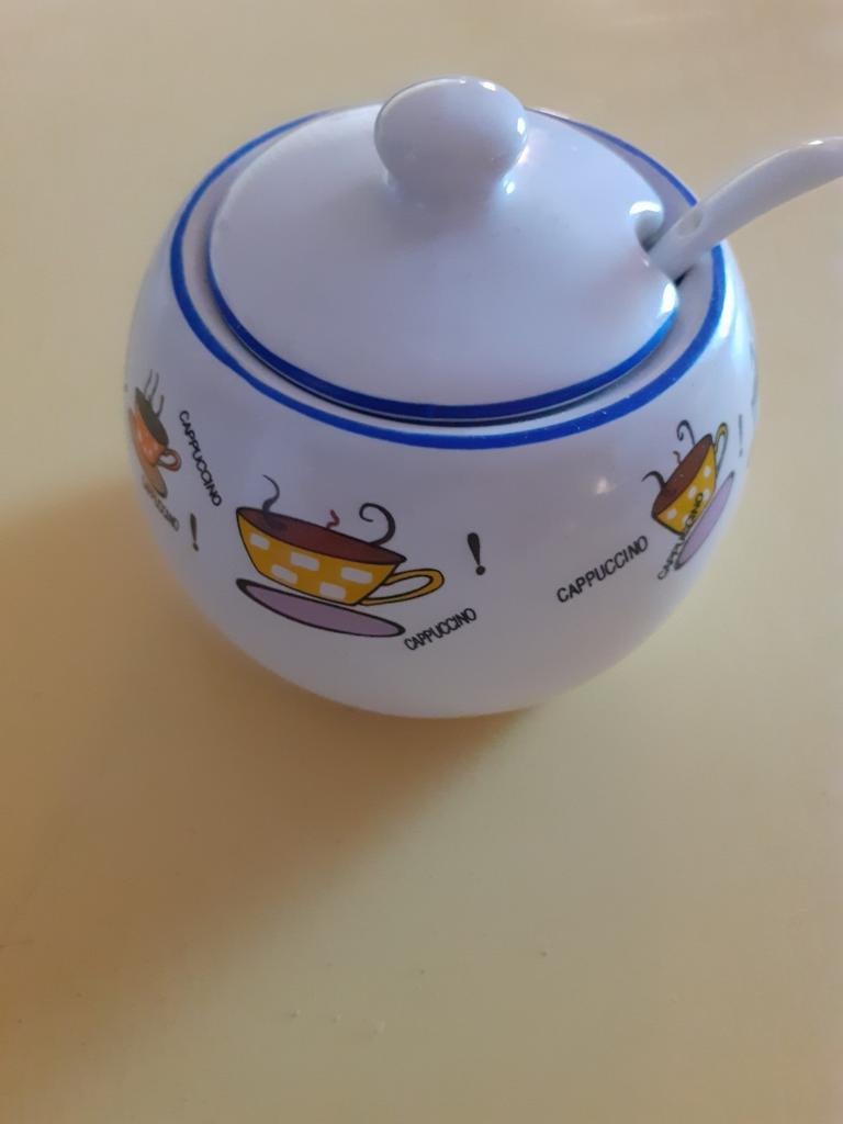 Sucrier vintage des années 70., Maison & Meubles, Enlèvement ou Envoi, Comme neuf