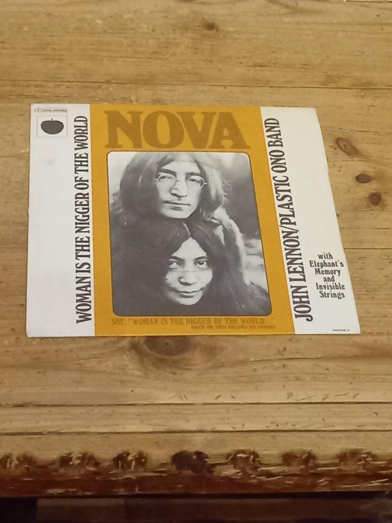 2 Single's van John Lennon & Yoko Ono, Cd's en Dvd's, Ophalen of Verzenden, Gebruikt, Pop