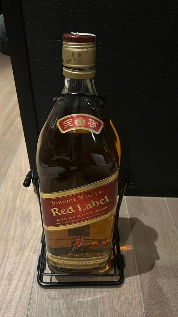Red label jonnie walker 4,5l, Ophalen, Zo goed als nieuw