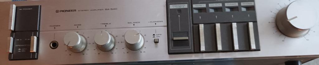 Pioneer Stereo amplifier SA-540, Audio, Tv en Foto, Versterkers en Ontvangers, Ophalen, Gebruikt, Pioneer, 120 watt of meer
