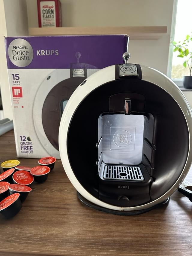 DOLCE GUSTO  KRUPS, Electroménager, Café moulu, Réservoir d'eau amovible, Enlèvement ou Envoi, Cafetière