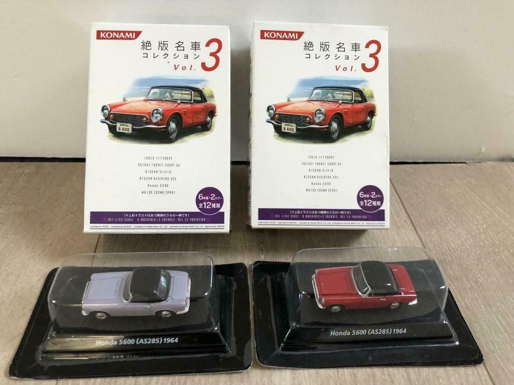 Konami Volume 3 Honda S600 1/64, Ophalen of Verzenden, Nieuw, Auto
