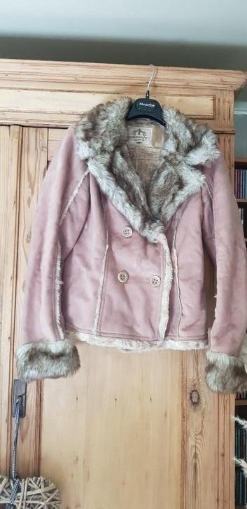 Warme winter vest Maat L, Beige, Maat 42/44 (L), Ophalen of Verzenden, Zo goed als nieuw