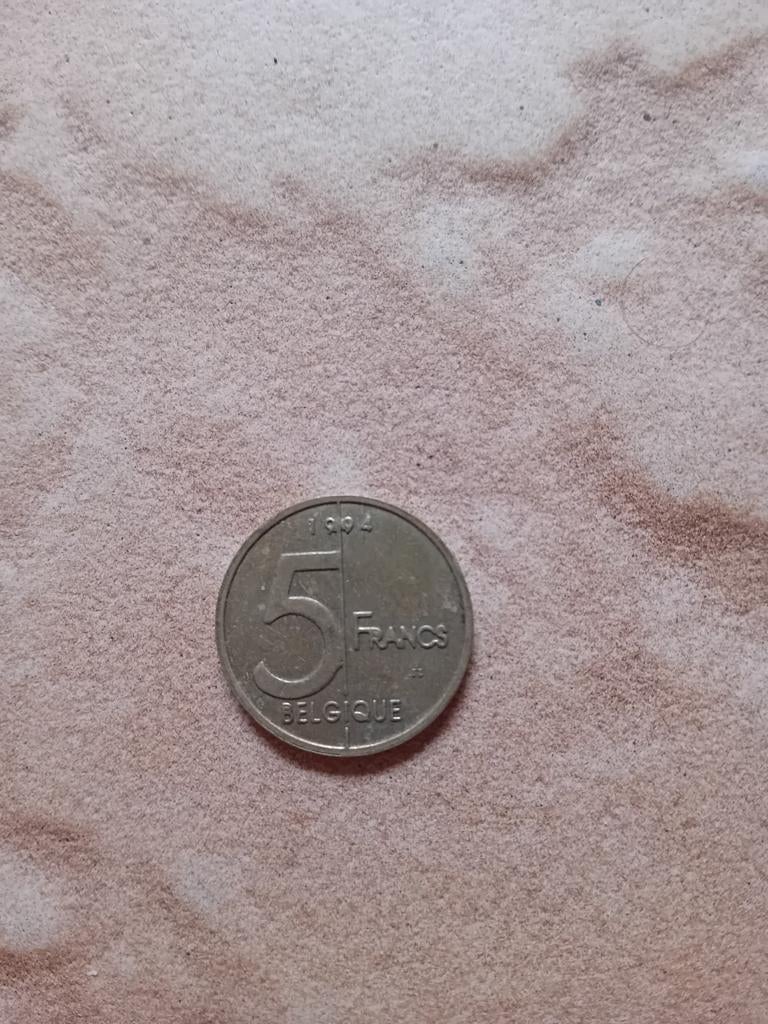 5 francs belge, Enlèvement, Monnaie en vrac