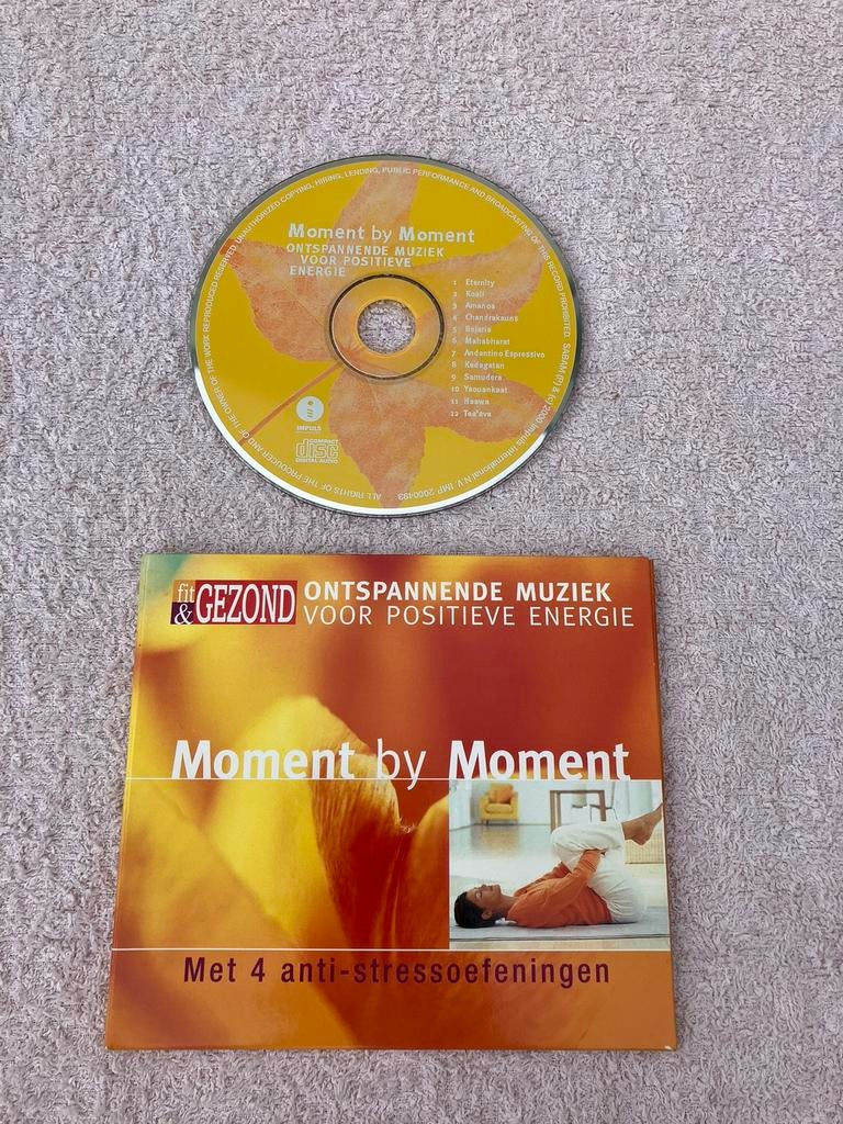 Fit Moment by moment CD Fit & Gezond 4 exercices anti-stress, Enlèvement ou Envoi, Comme neuf