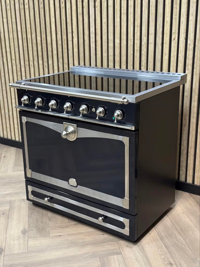 NIEUW La Cornue Albertine 90cm Zwart Inductie, Ophalen of Verzenden, Grill, Gas
