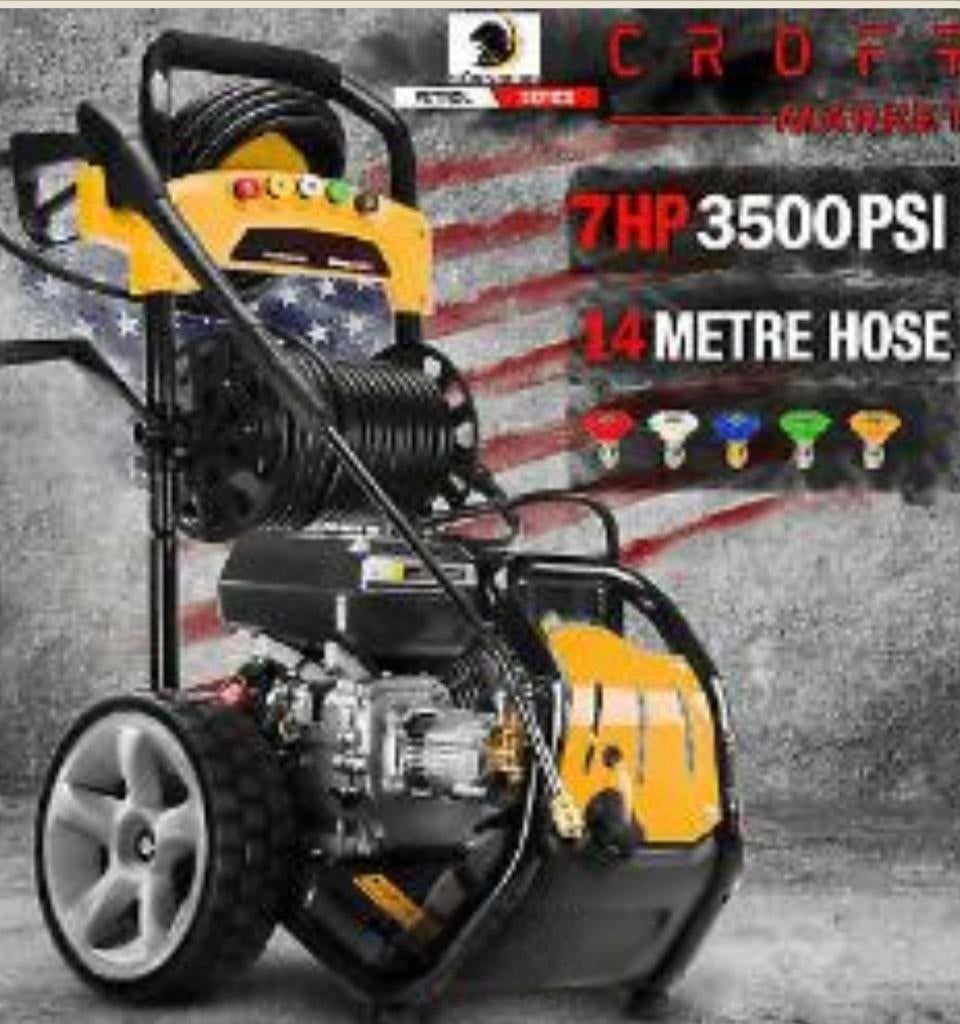 Professionele krachtige benzine hogedrukreiniger 240bar