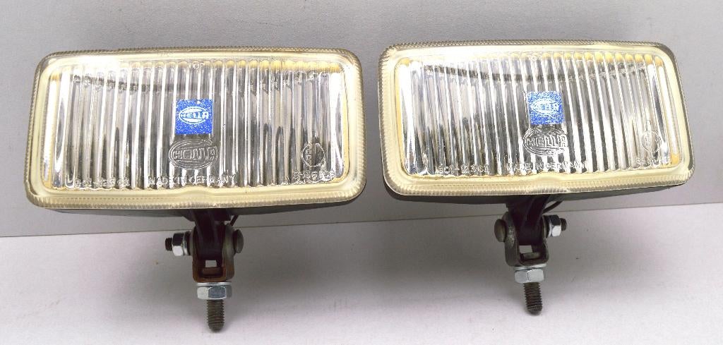set Hella mistlampen breedstralers rally oldtimer klassieker, Auto-onderdelen, Ophalen of Verzenden, Opel