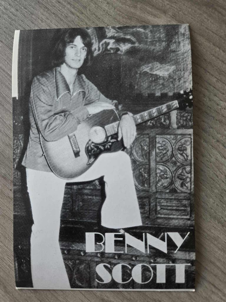 Benny Scott prentkaart, Verzenden, Gebruikt