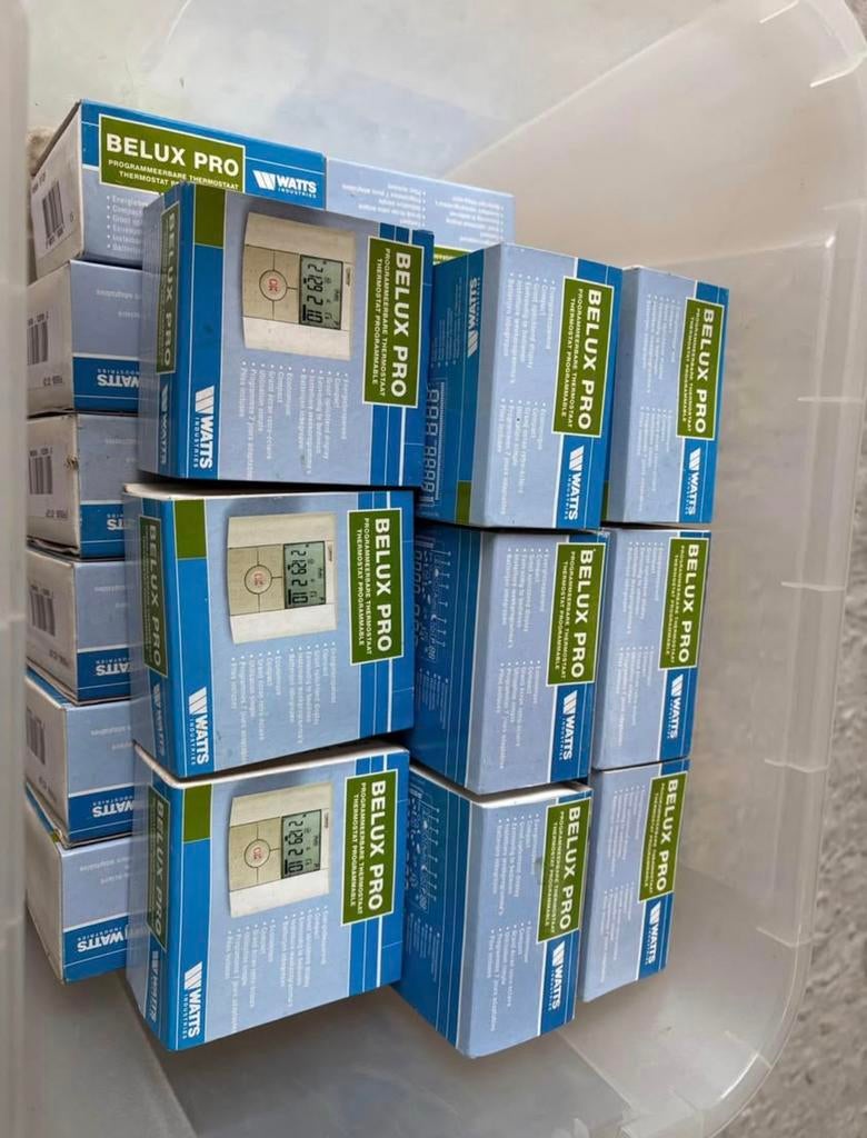 Watts belux pro ruimtethermostaat, Ophalen, Nieuw