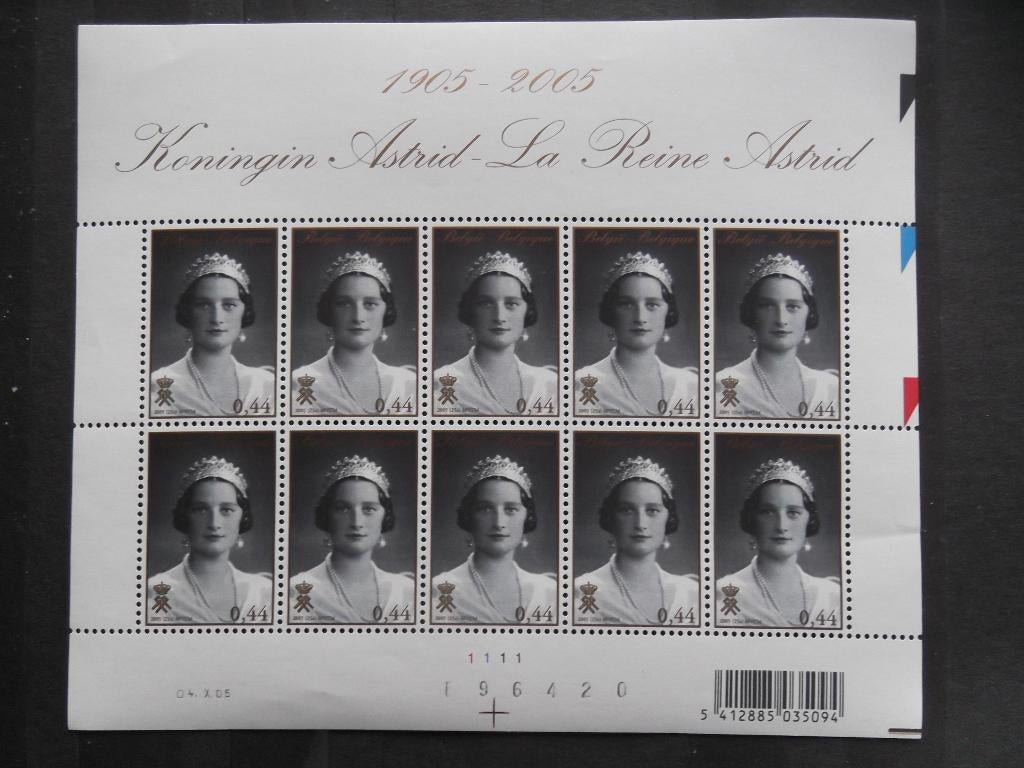 3468 Koningin Astrid (1905-1935), Postzegels en Munten, Ophalen of Verzenden, Postfris, Frankeerzegel