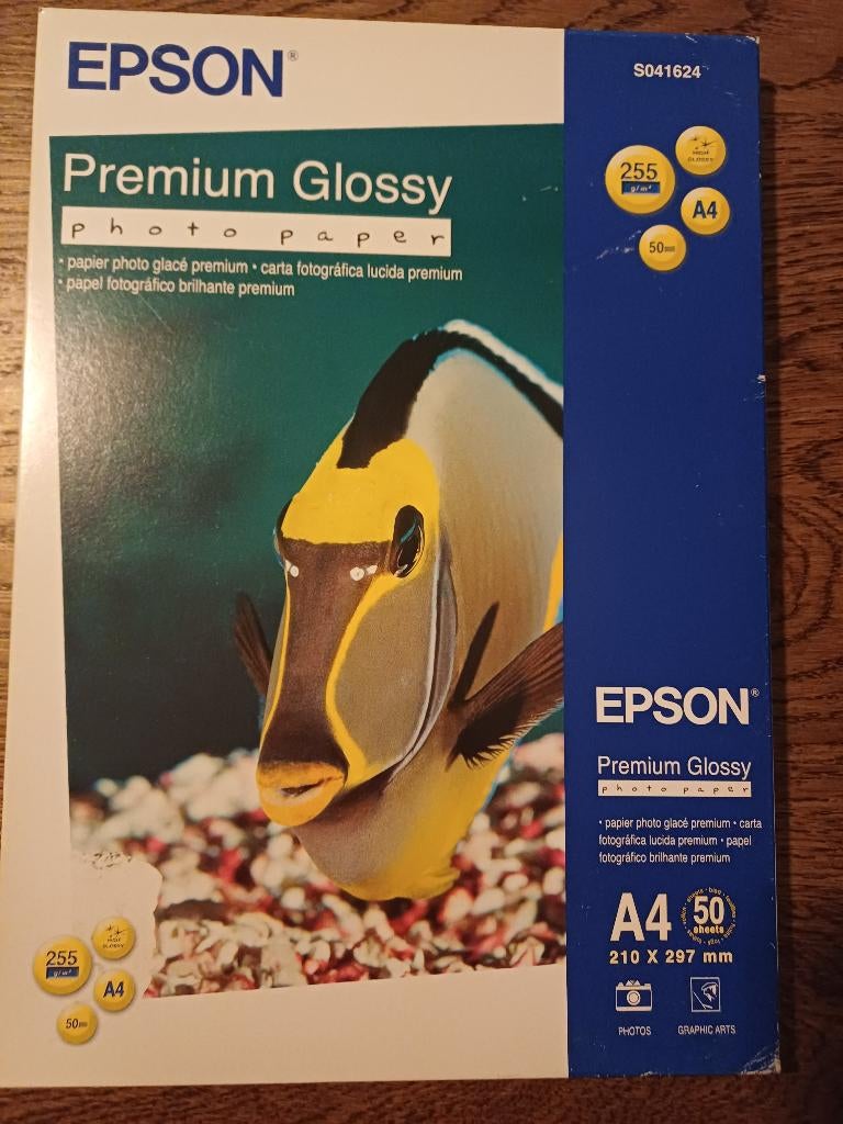 Epson fotopapier 50 sheets, TV, Hi-fi & Vidéo, Photo | Papier photo, Enlèvement, Neuf
