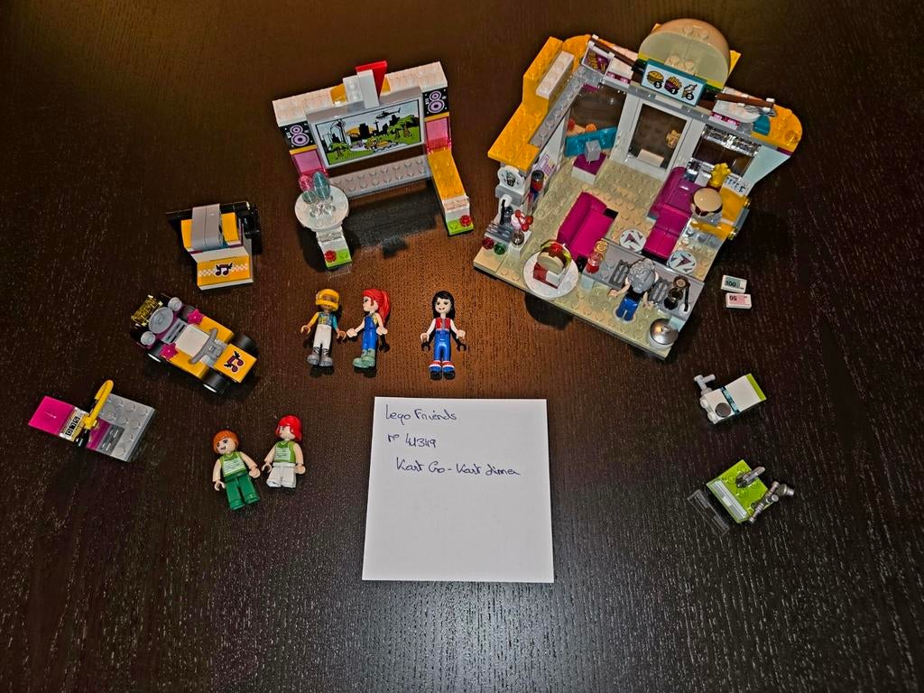 Lego Friends - Kart go, kart dinner, Ophalen of Verzenden, Lego