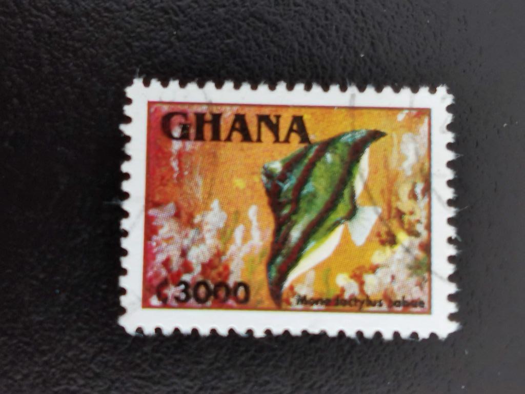 Ghana 1995 - vissen, Ophalen of Verzenden, Gestempeld, Dier of Natuur