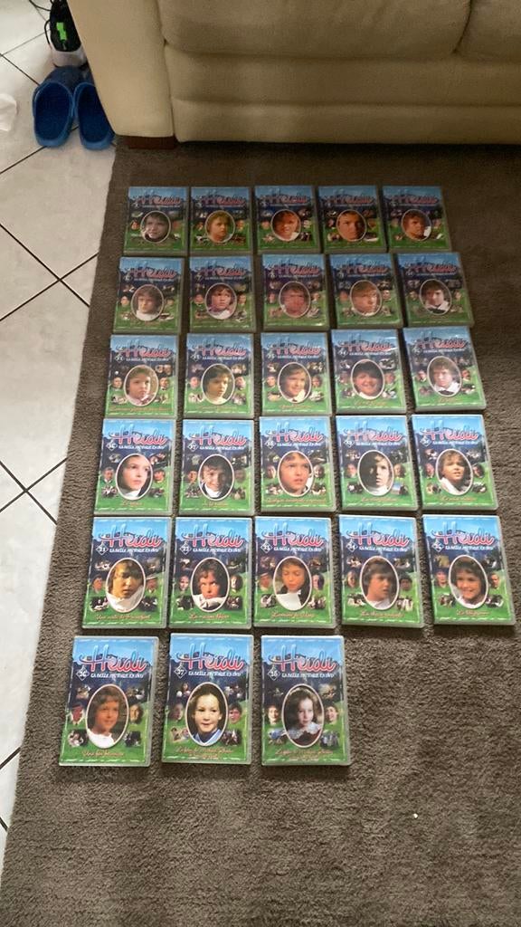 Verzameling van 28 Heidi film dvd's in uitstekende staat, Cd's en Dvd's