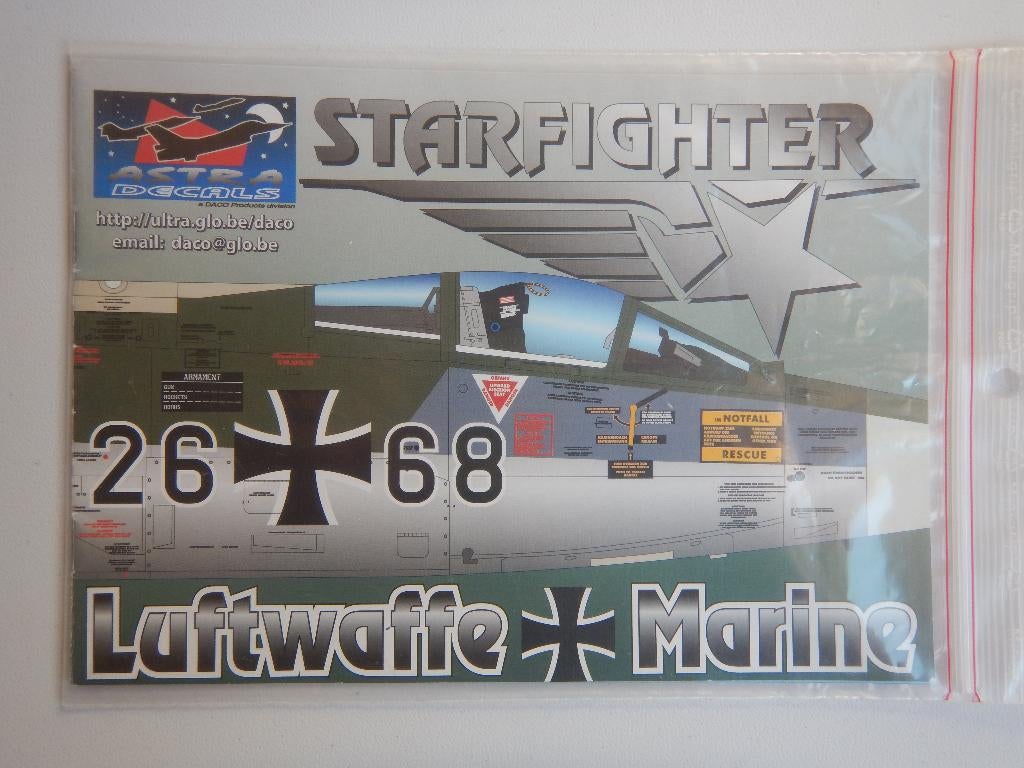 Modèles Astra 1/144 F-104G Starfighter, Neuf, Autres marques, Enlèvement ou Envoi, 1:144 à 1:200