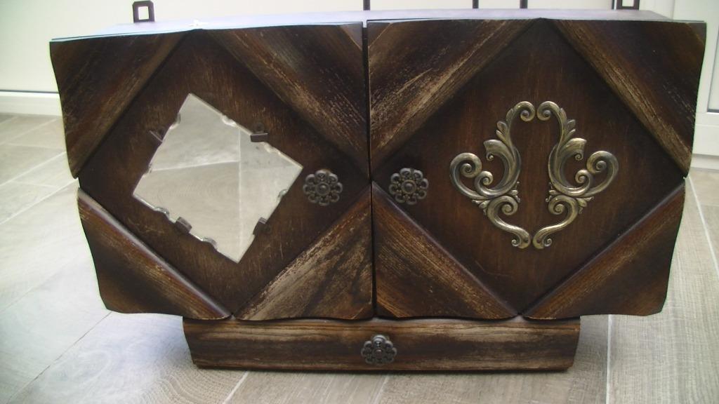 Antiek apotheek kastje, Ophalen