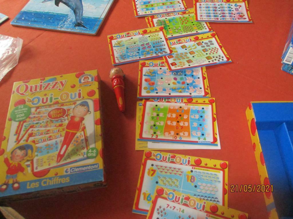 JEU QUIZZY OUI-OUI. LES CHIFFRES. 4-6 ANS., Enfants & Bébés, Enlèvement ou Envoi, Comme neuf, 4 à 6 ans