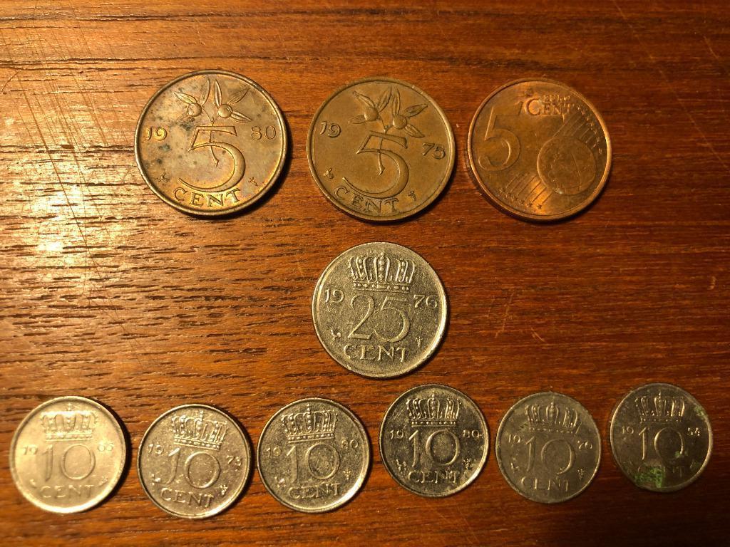 setje munten Nederland, Postzegels en Munten, Munten | Nederland, Ophalen of Verzenden, Koningin Juliana, Setje