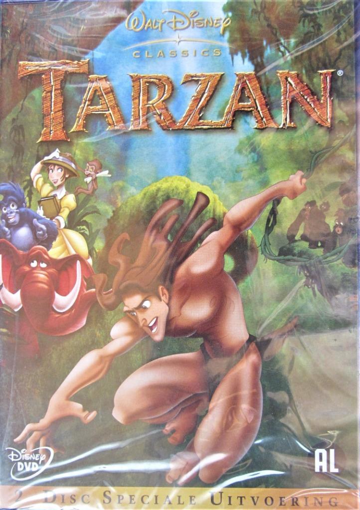 DUBBELE DVD DISNEY- TARZAN, Cd's en Dvd's, Avontuur, Alle leeftijden, Ophalen of Verzenden, Nieuw in verpakking