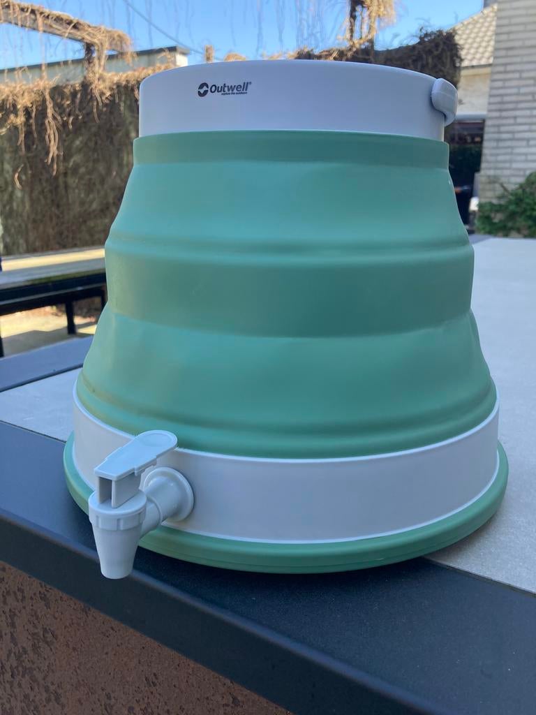 Jerrycan water 12liter - inklapbaar, Caravans en Kamperen, Kampeeraccessoires, Zo goed als nieuw, Ophalen