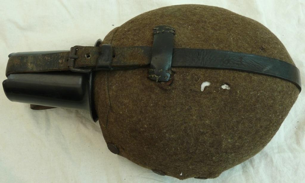 Veldfles, Feldflasche 1 Liter, M31, met beker, 1940s.(Nr.8), Verzamelen, Militaria | Tweede Wereldoorlog, Ophalen of Verzenden
