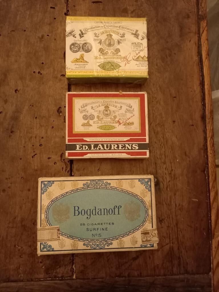 Paquets de cigarettes anciens, Antiquités & Art, Antiquités | Autres Antiquités