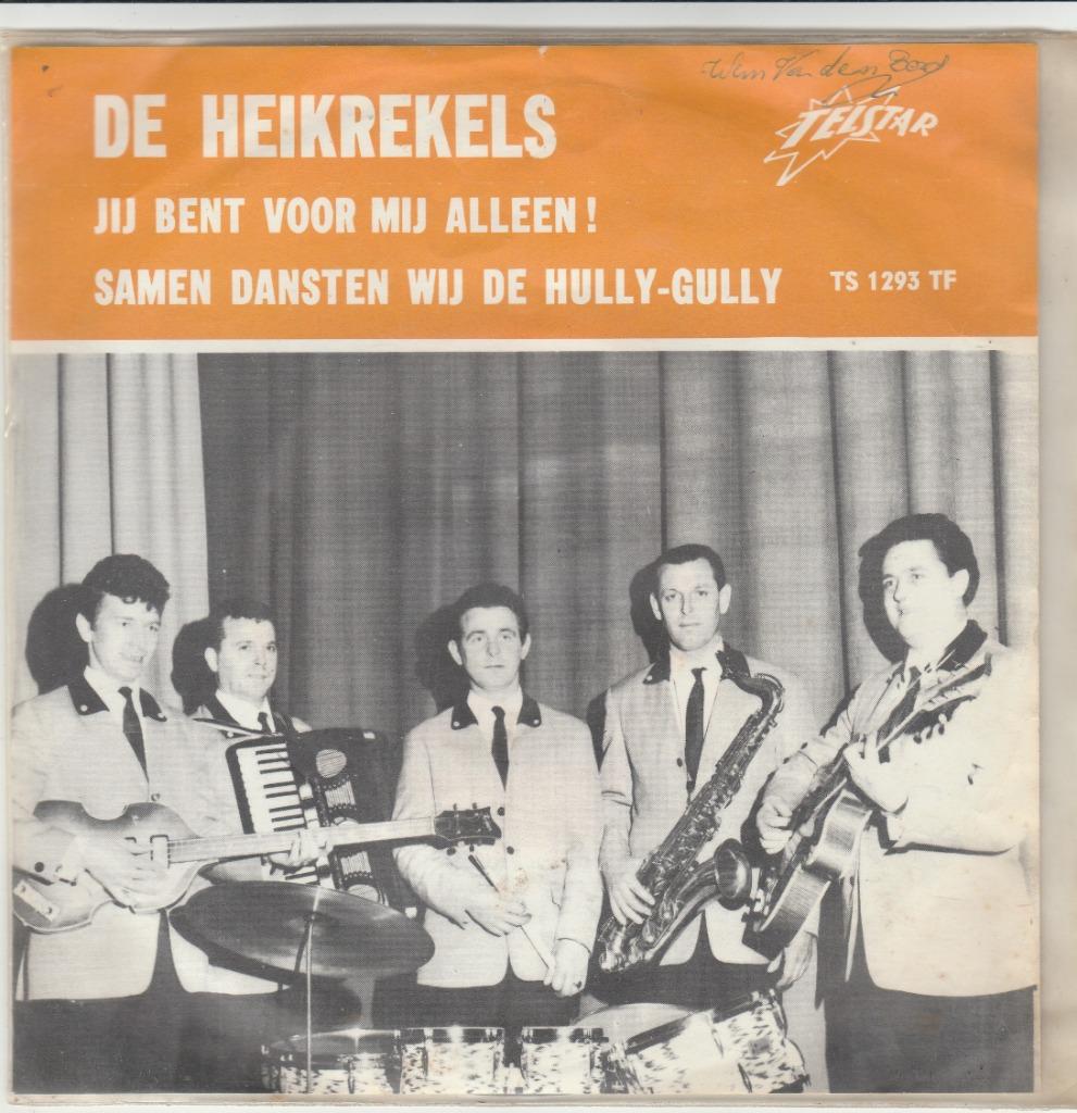 45T: De Heikrekels: Jij bent voor mij alleen !  Telstar, Cd's en Dvd's, Vinyl | Nederlandstalig, Ophalen of Verzenden, Gebruikt