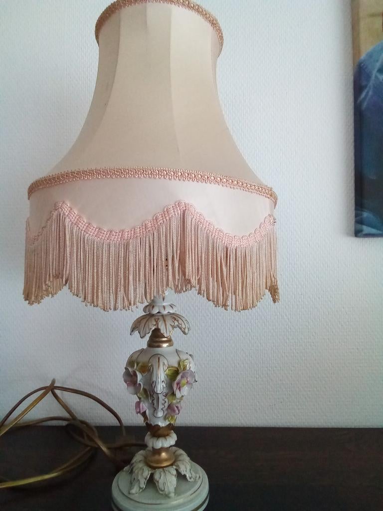Antieke tafellamp, Ophalen of Verzenden