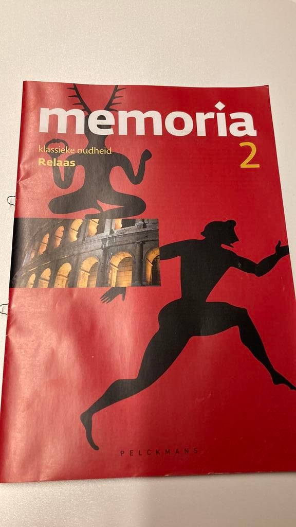 Memoria tweede middelbaar pelckmans, Enlèvement ou Envoi, Neuf, Joke Brackeva