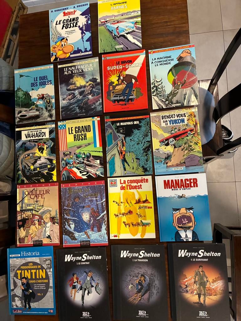lot de bd BD bande dessinée Dupuis Astérix jean valhardi …, Meerdere stripboeken, Ophalen, Gelezen