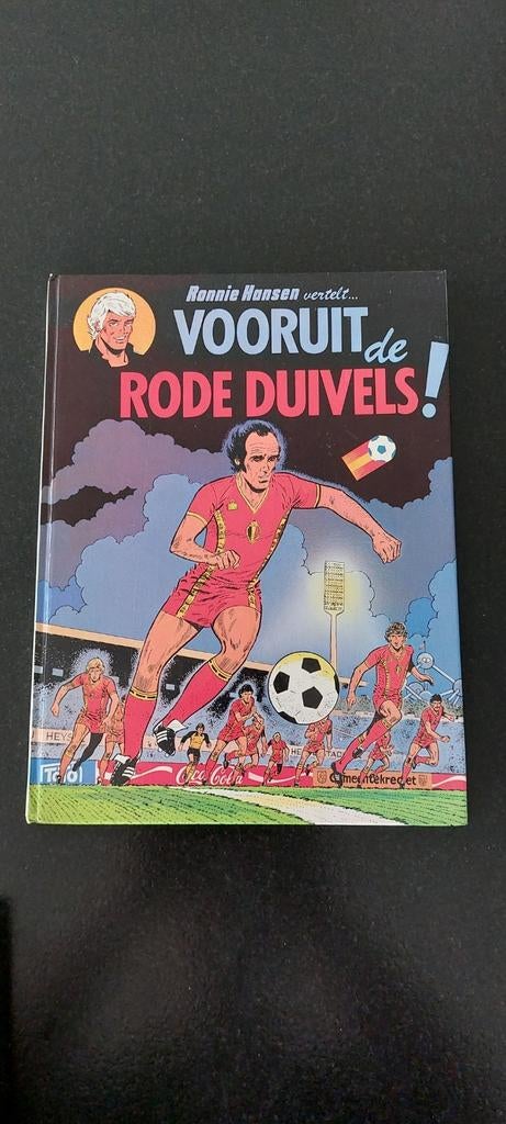 Ronnie Hansen vertelt... Vooruit de Rode Duivels!, Enlèvement ou Envoi, Comme neuf