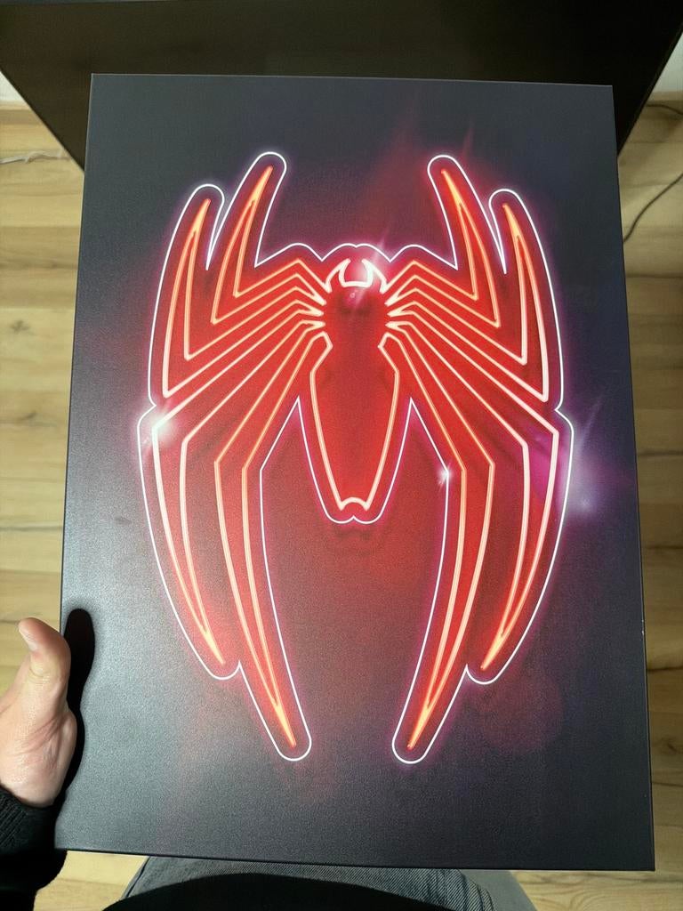 Displate Spider-Man néon, Antiquités & Art, Enlèvement