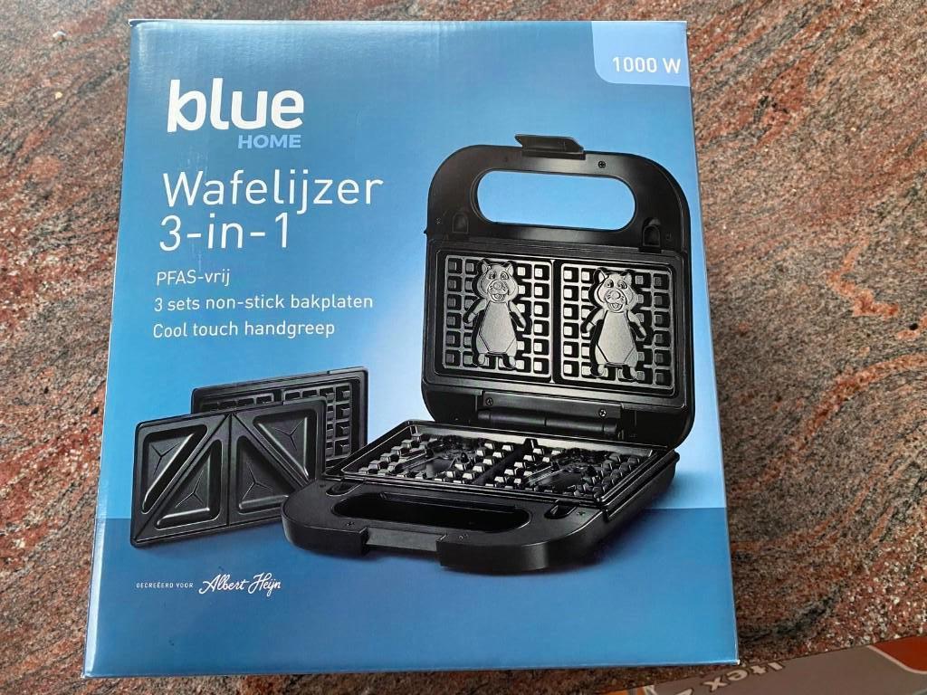 wafelijzer, Ophalen, Uitneembare platen, Nieuw