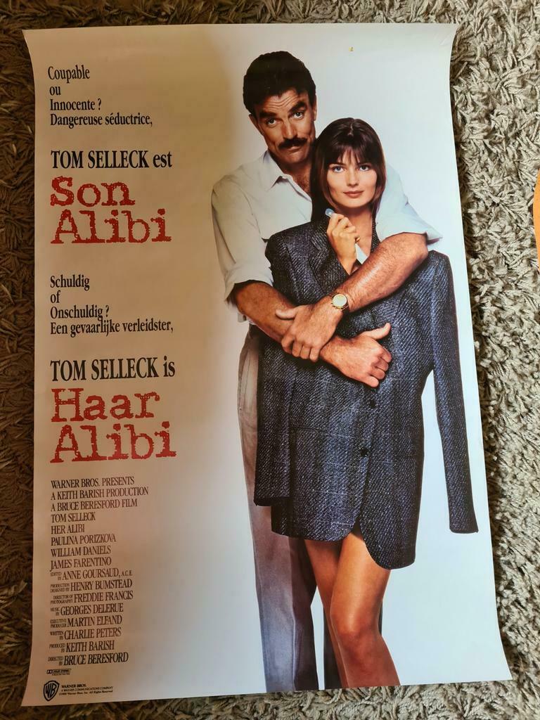 Filmposter van Tom Selleck, Ophalen of Verzenden, Zo goed als nieuw