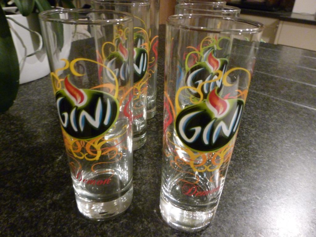 lunettes gini, Collections, Enlèvement, Comme neuf, Verre à soda