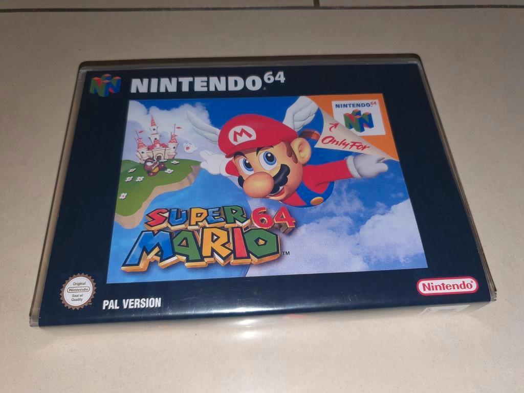 Super Mario 64 N64 Game Case, Verzenden, Zo goed als nieuw