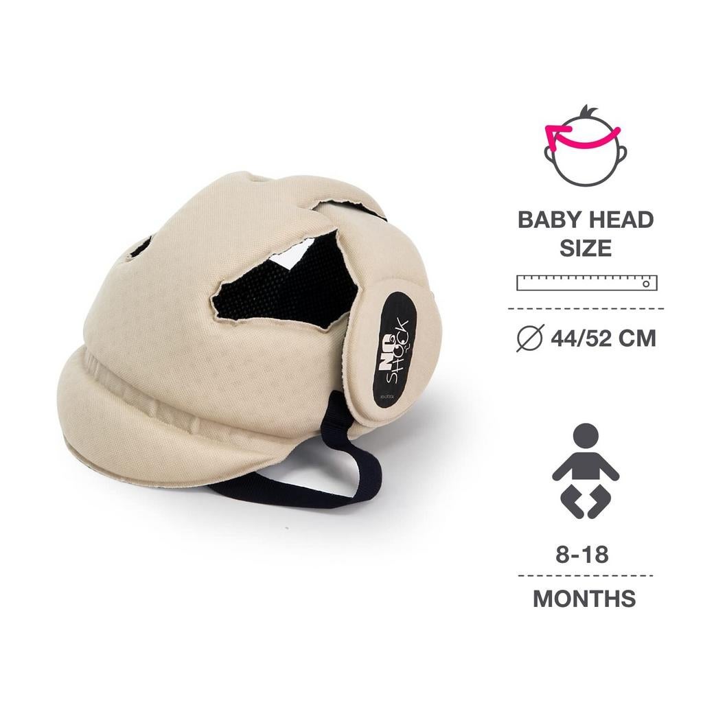 Casque OKBABY Crawling, casque de protection, unisexe, pour, Bijoux, Sacs & Beauté, Bagues, Enlèvement ou Envoi, Comme neuf, Beige