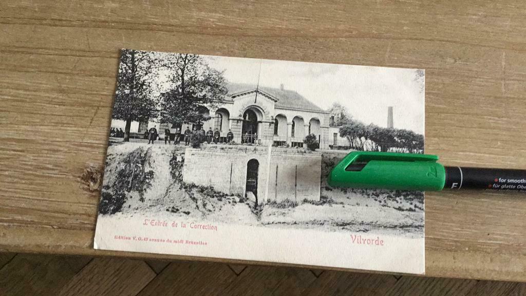 Vilvoorde de ingang van de correctie, Verzamelen, Voor 1920, Ongelopen