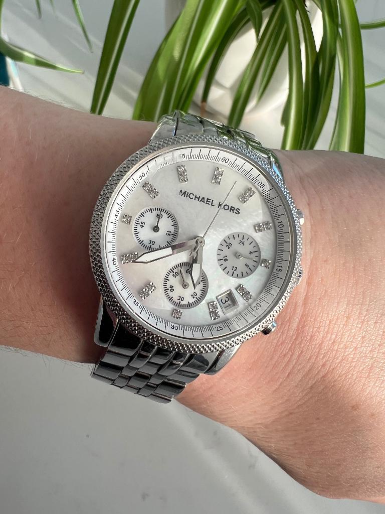 Horloge Michael Kors dames, Bijoux, Sacs & Beauté, Montres | Femmes, Montre-bracelet, Autres marques, Enlèvement ou Envoi, Comme neuf