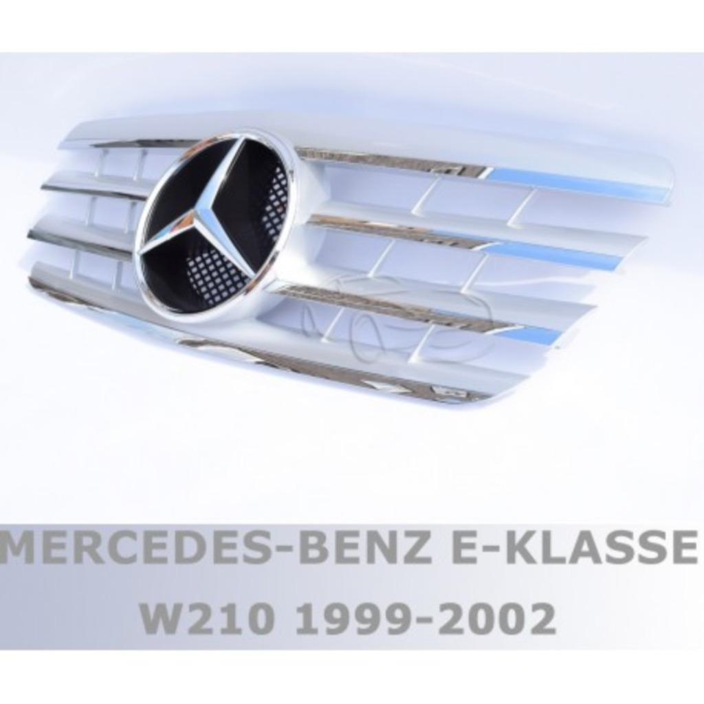 CALANDRE LOOK AMG MERCEDES W210 S210 E (99-02) ALU - CHROME, Enlèvement ou Envoi