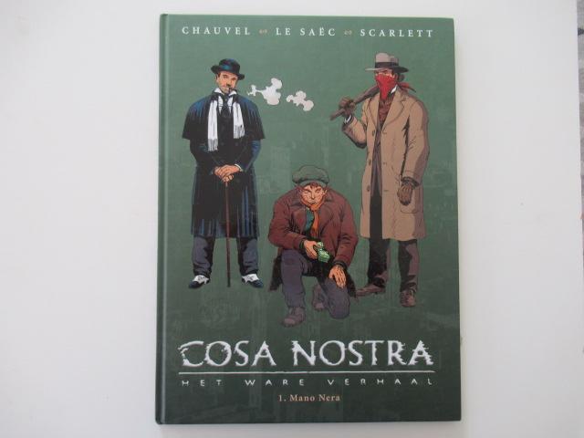 cosa nostra....nr.1...mano nera............1st............hc, Boeken, Ophalen of Verzenden, Zo goed als nieuw