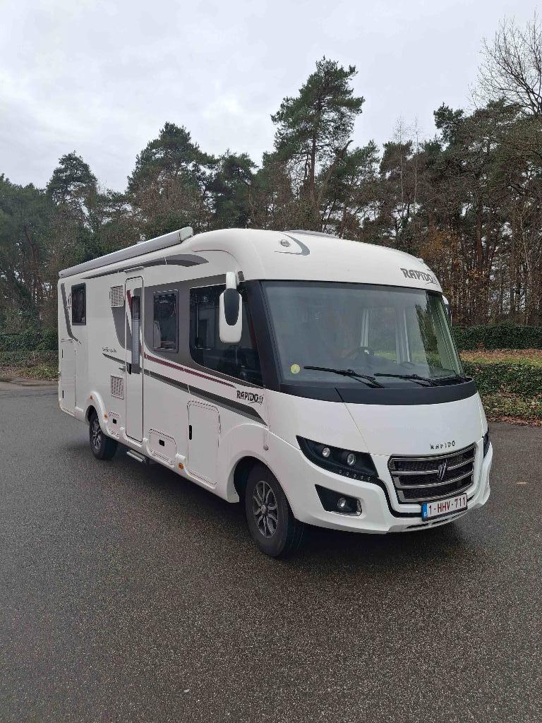 Rapido I96, Caravans en Kamperen, Mobilhomes, Standaard zit, Ringverwarming, Fiat, 7 tot 8 meter