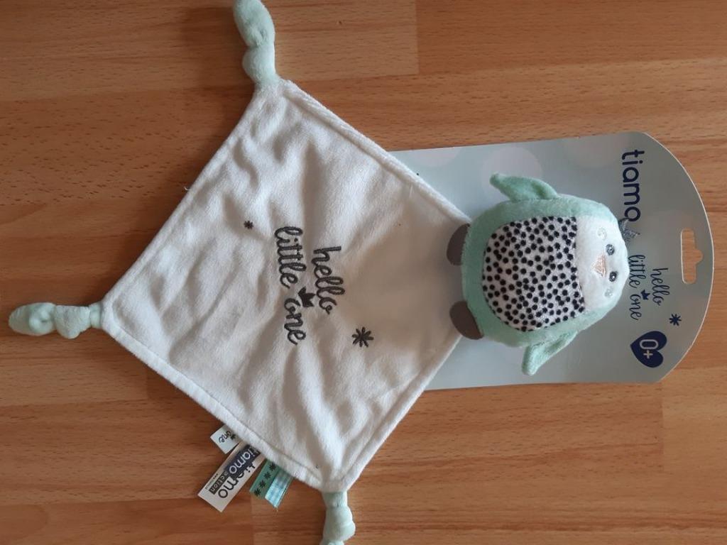 Tiamo Hello Little One Knuffeldoekje, Kinderen en Baby's, Ophalen of Verzenden, Zo goed als nieuw, Overige typen