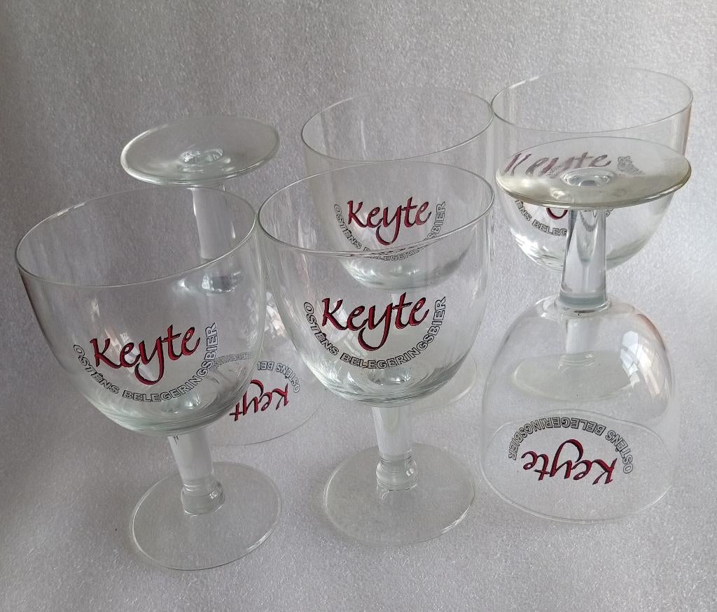 Keyte glazen, Ophalen of Verzenden, Bierglas