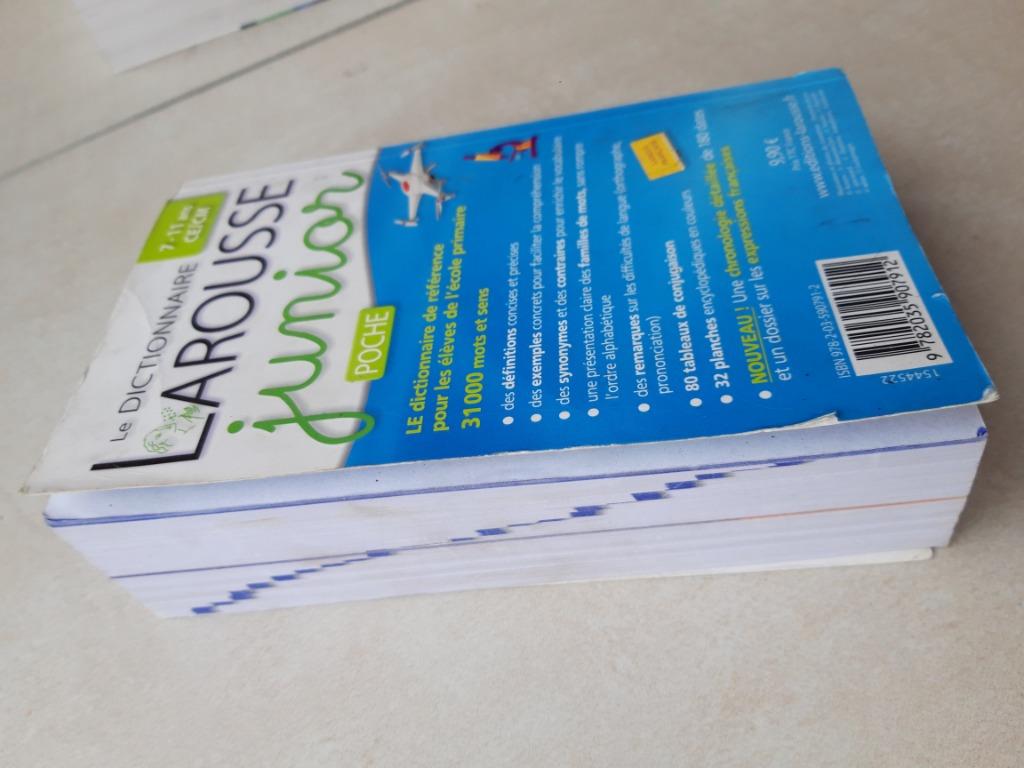 Larouse Junior Poche (7-11 ans) 50 %., Livres, Enlèvement ou Envoi, Utilisé, Français