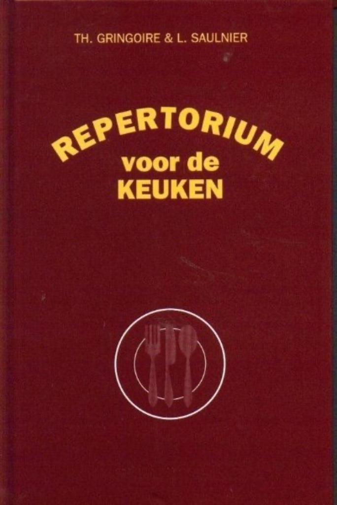 Repertorium voor de keuken, Th.Gringoire, Boeken, Ophalen