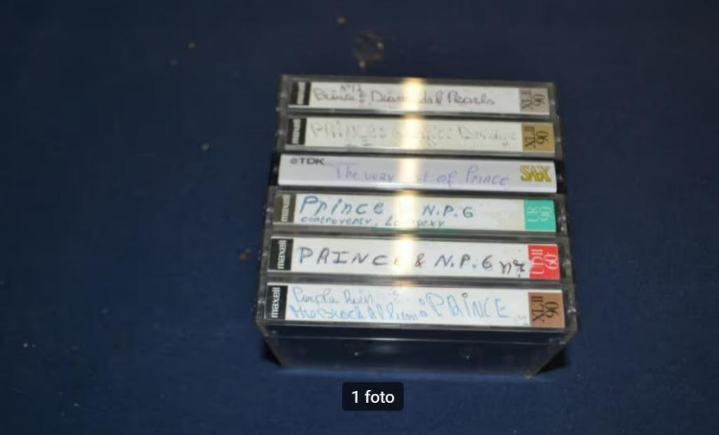 CASSETTE BANDJES PRINCE, Cd's en Dvd's, Gebruikt, 2 t/m 25 bandjes, Ophalen of Verzenden, Voorbespeeld